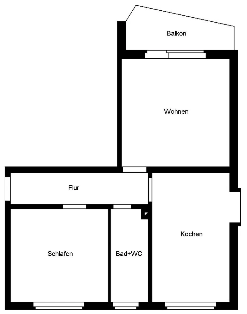 2 Zimmer Wohnung mit 59 m² in Hockenheim – Bild 2