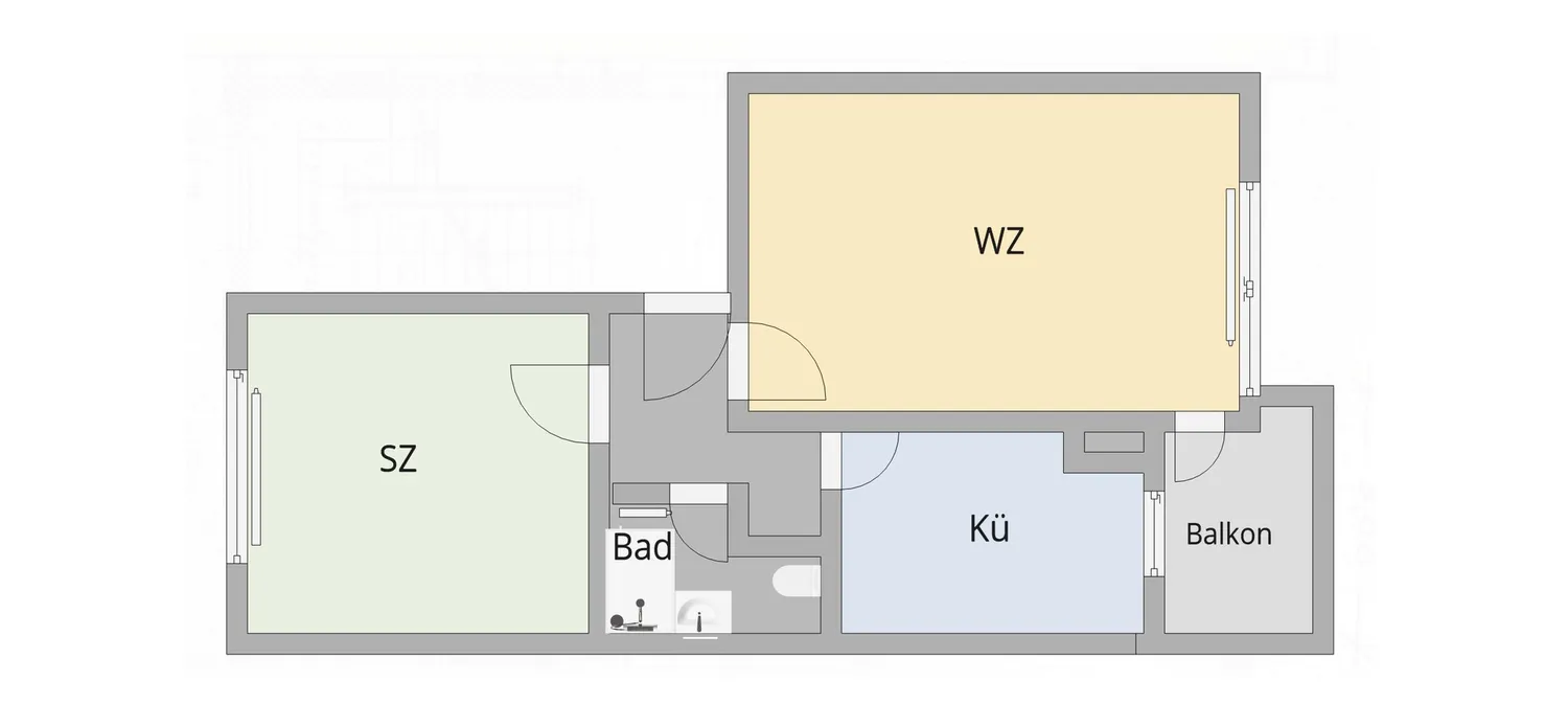 2 Zimmer Wohnung mit 52 m² in Hannover – Bild 11