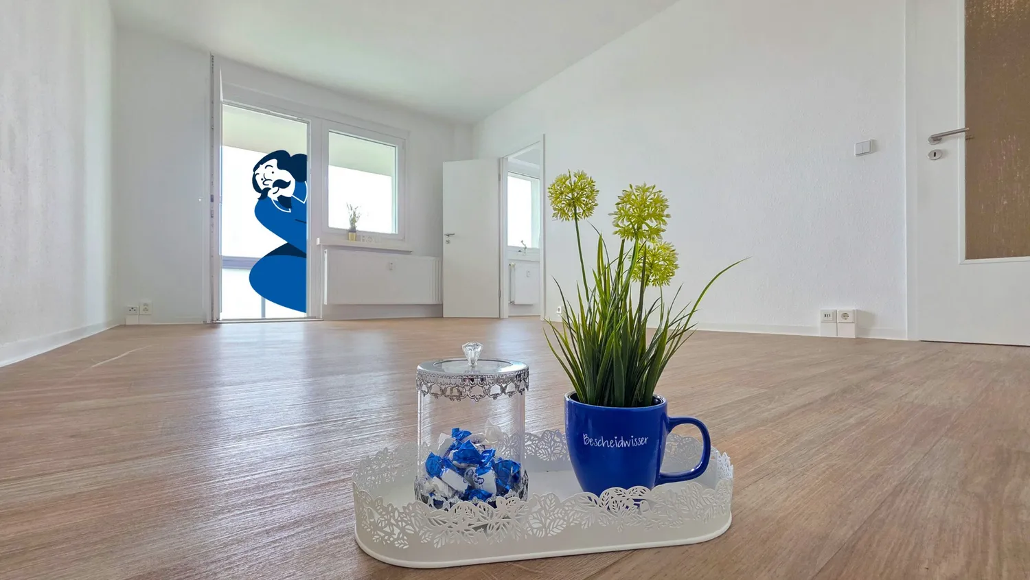1 Zimmer Wohnung mit 36 m² in Magdeburg – Bild 1