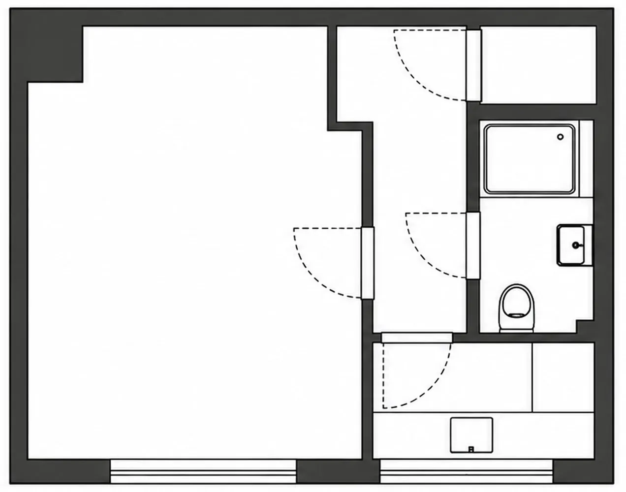 1 Zimmer Wohnung mit 40 m² in Lübeck – Bild 7