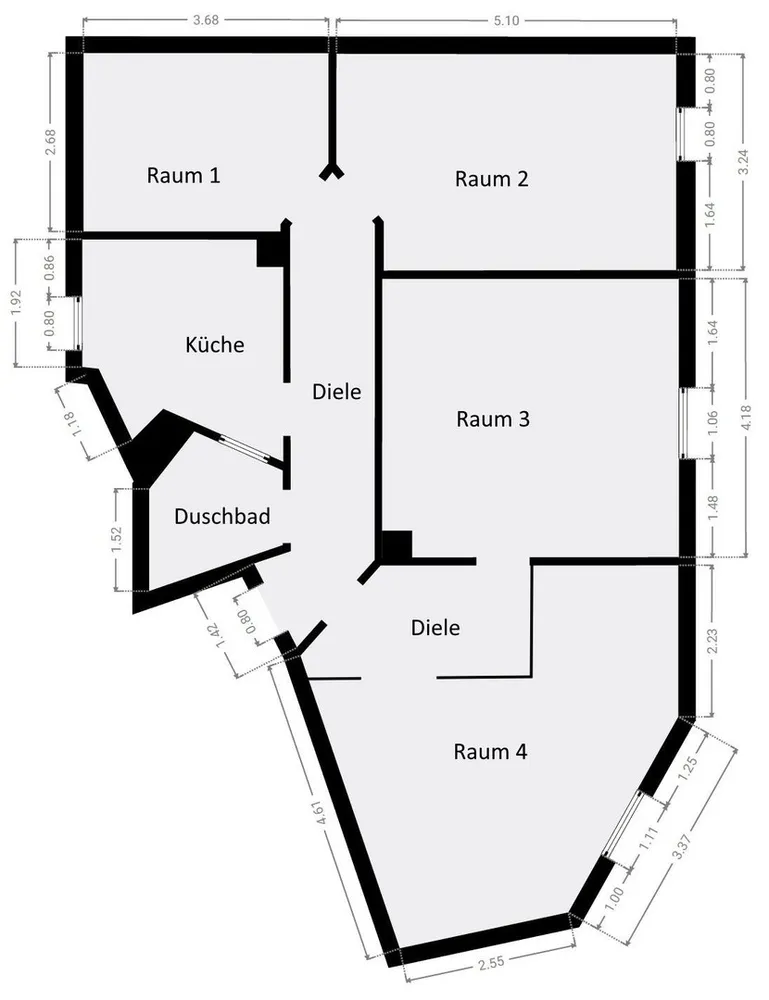 4 Zimmer Wohnung mit 78 m² in Braunschweig – Bild 6