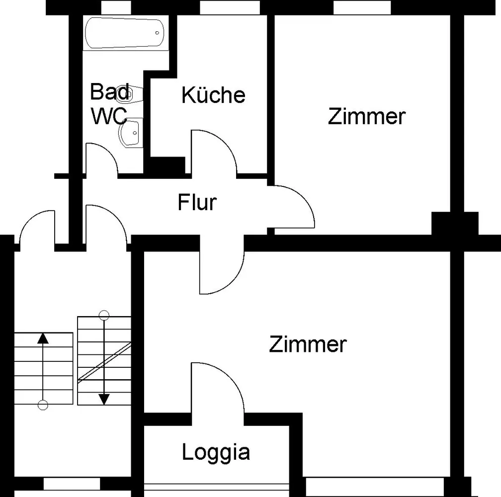 2 Zimmer Wohnung mit 54 m² in Braunschweig – Bild 3