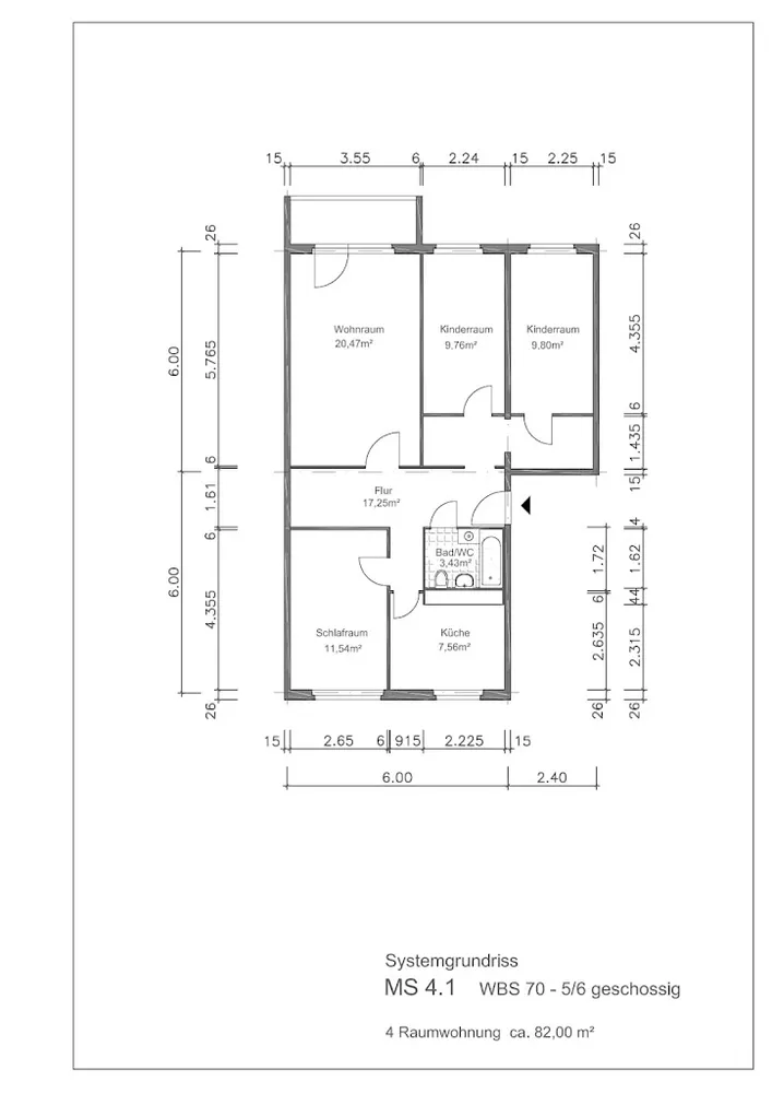 4 Zimmer Wohnung mit 81 m² in Gera – Bild 6