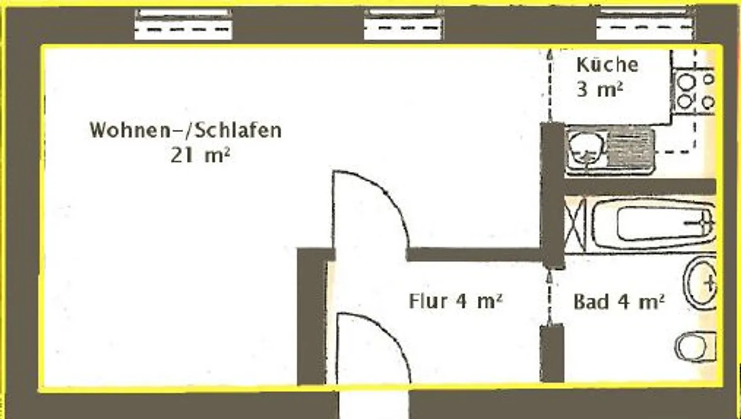 1 Zimmer Wohnung mit 32 m² in Berlin – Bild 10