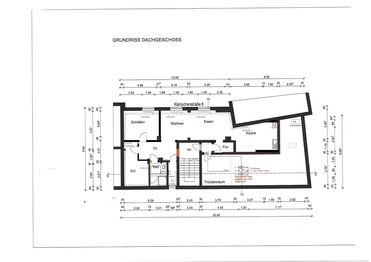 3 room apartment with 92 m² in Mülheim an der Ruhr – Photo 3