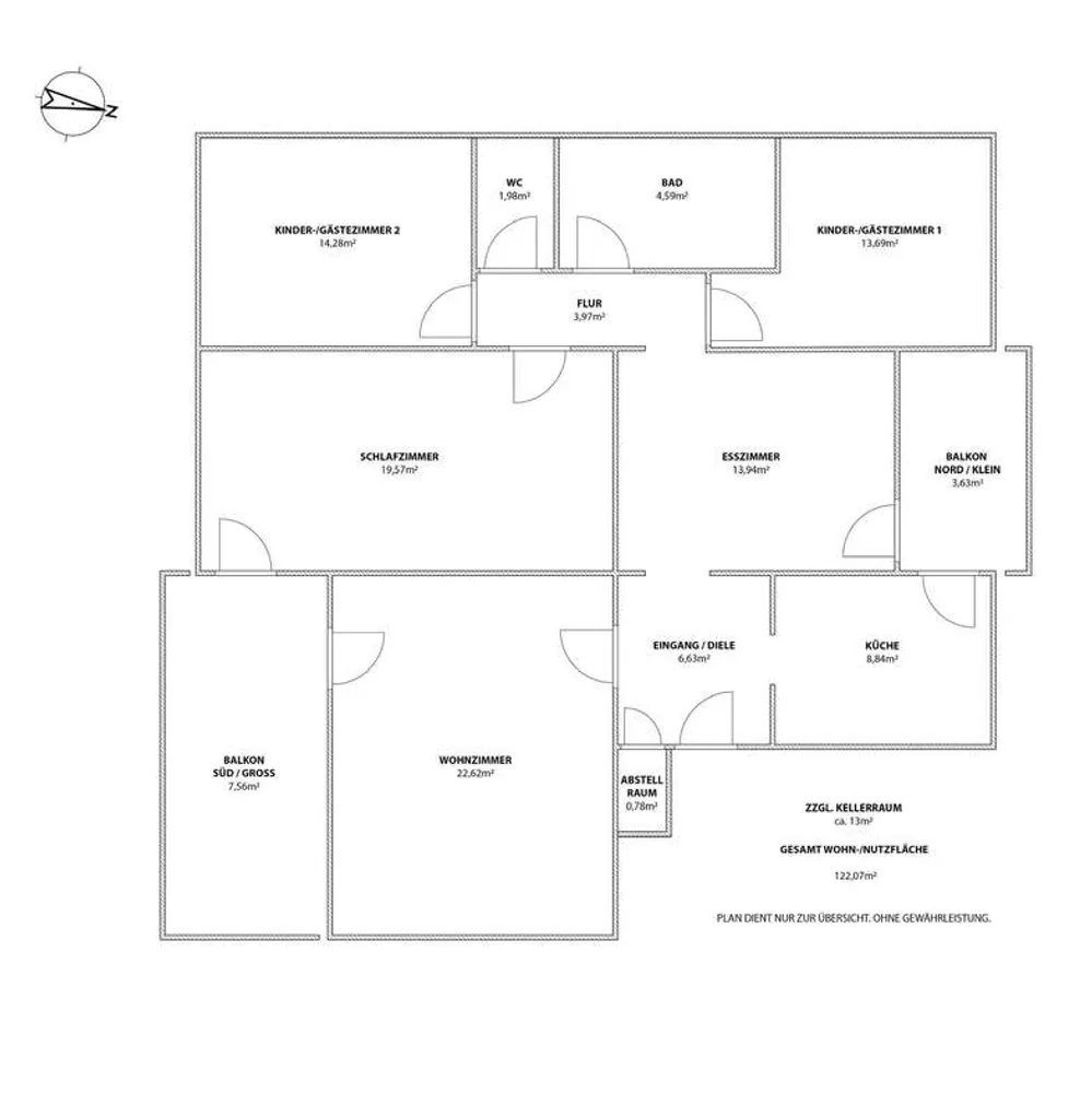5 room apartment with 122 m² in Weil am Rhein – Photo 8