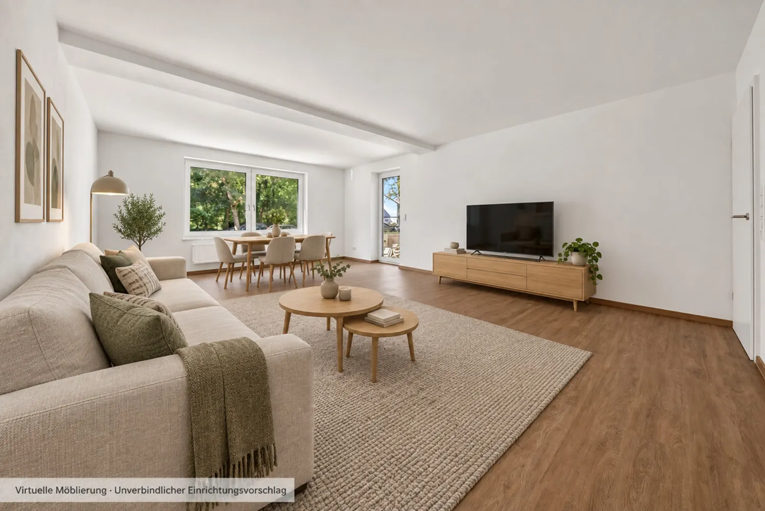 4 Zimmer Wohnung mit 95 m² in Augsburg – Bild 1