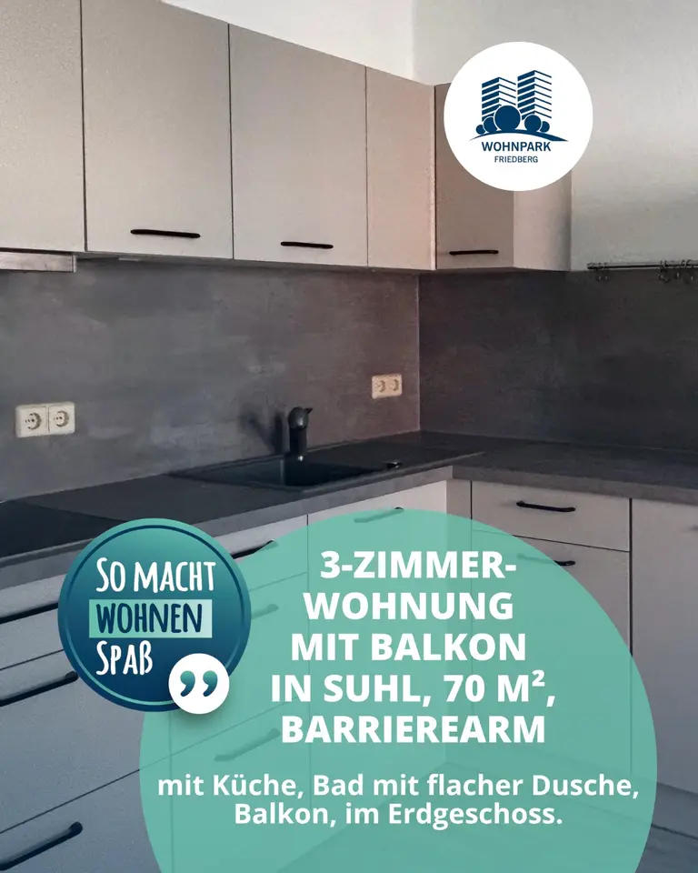 3 Zimmer Wohnung mit 58 m² in Suhl – Bild 10
