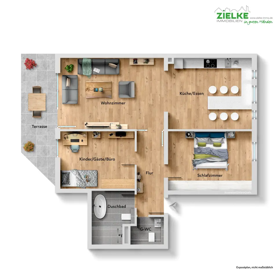 3 Zimmer Wohnung mit 91 m² in Erkrath – Bild 8