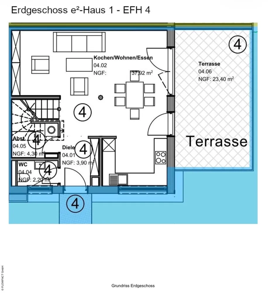 4 Zimmer Wohnung mit 144 m² in Merseburg – Bild 2