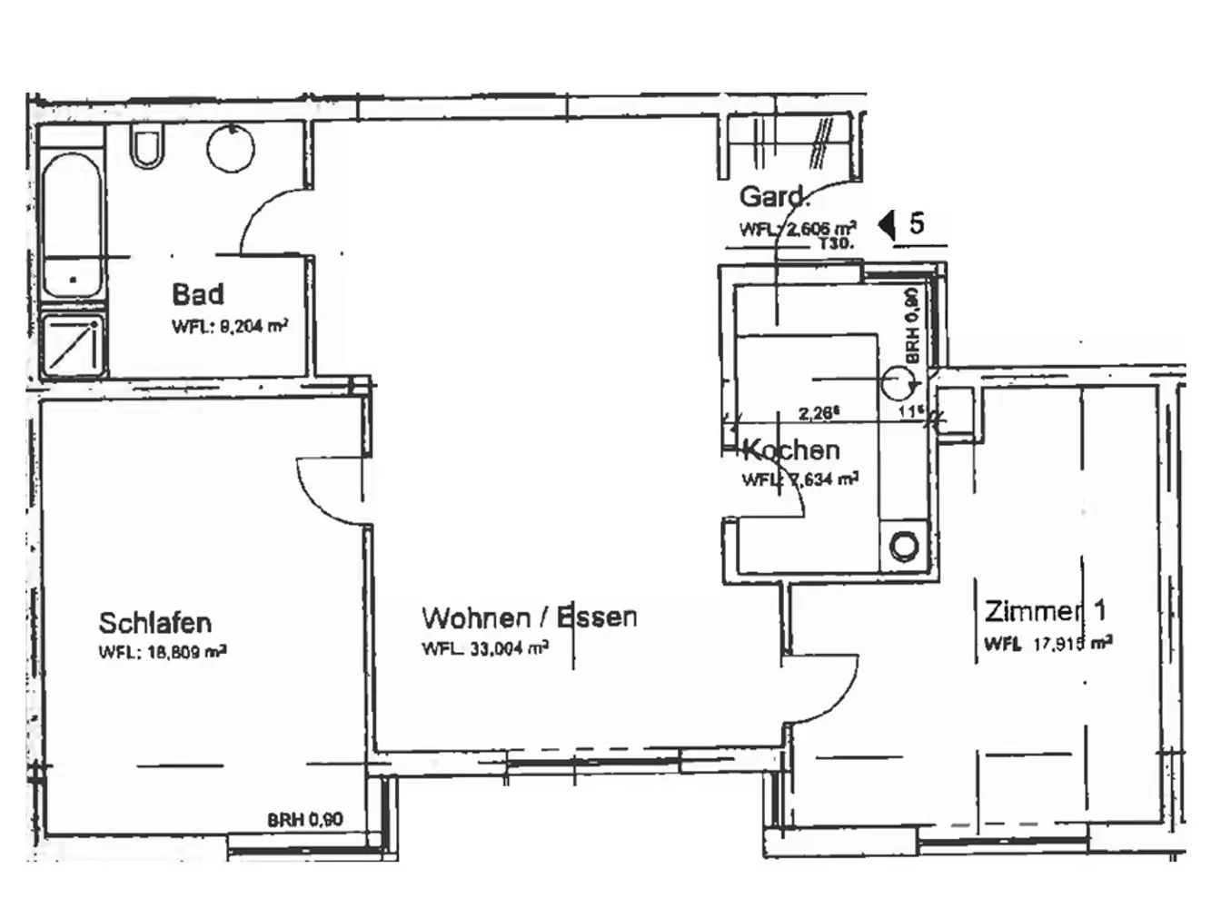 3 room apartment with 90 m² in Mainz – Photo 3