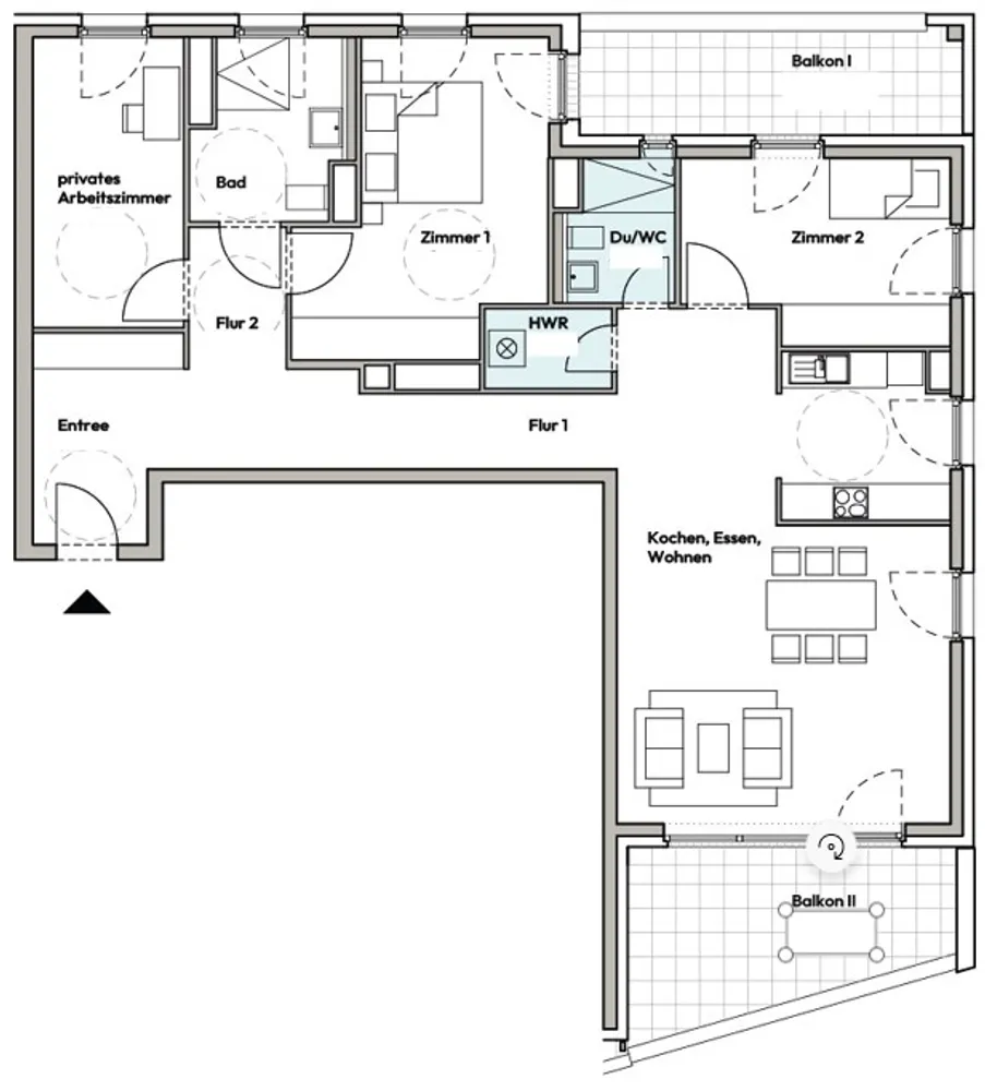 4 Zimmer Wohnung mit 138 m² in Frankfurt am Main – Bild 11