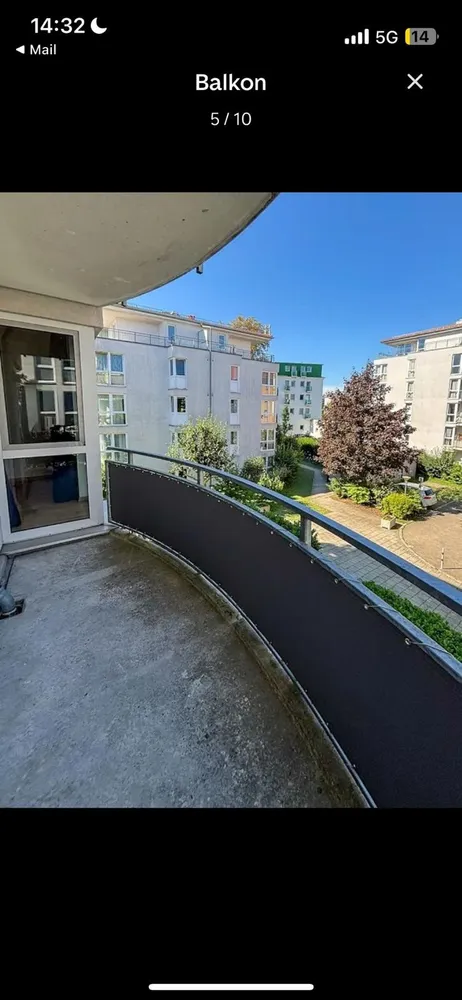 2 room apartment with 57 m² in Augsburg – Photo 1