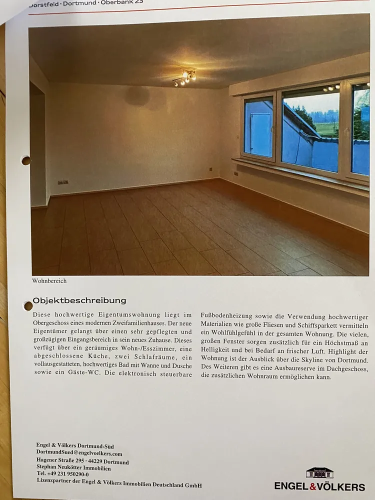 3 Zimmer Wohnung mit 100 m² in Dortmund – Bild 2