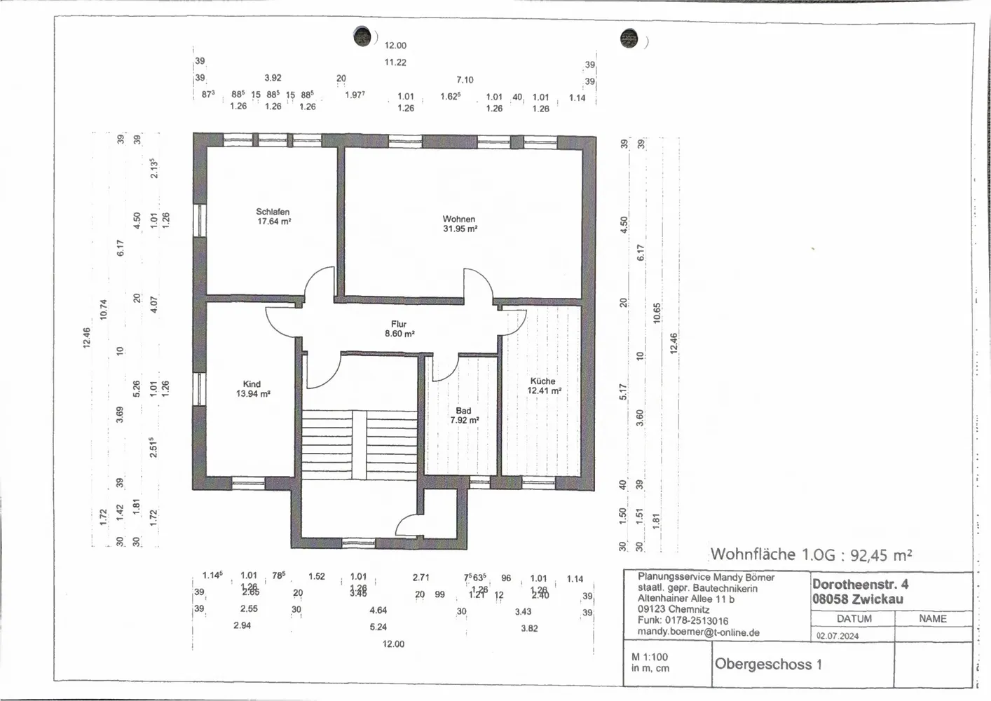 3 Zimmer Wohnung mit 92 m² in Zwickau – Bild 4