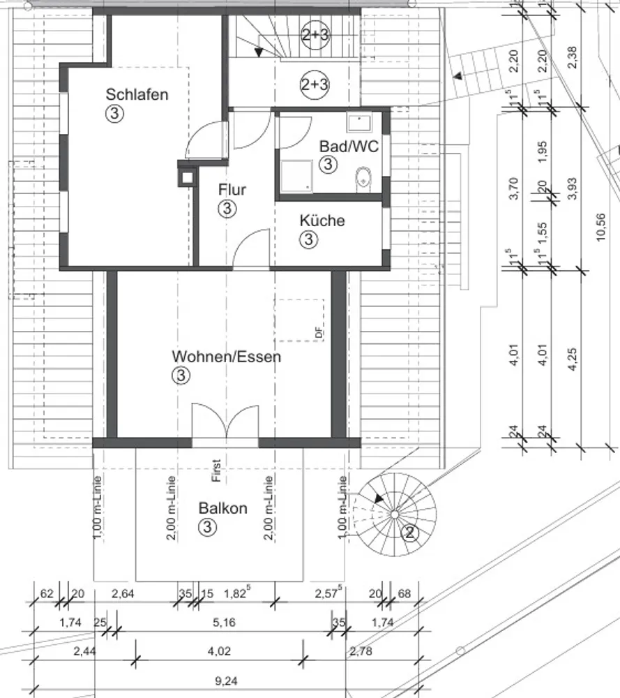 2 Zimmer Wohnung mit 53 m² in Nürtingen – Bild 3