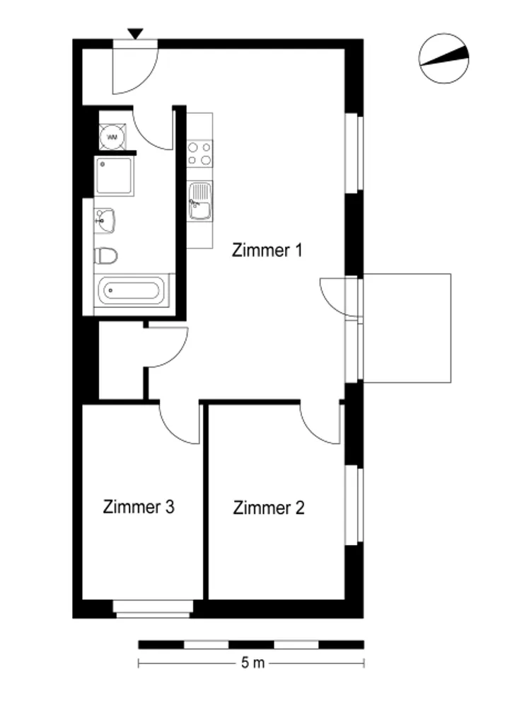 3 Zimmer Wohnung mit 70 m² in Berlin – Bild 8