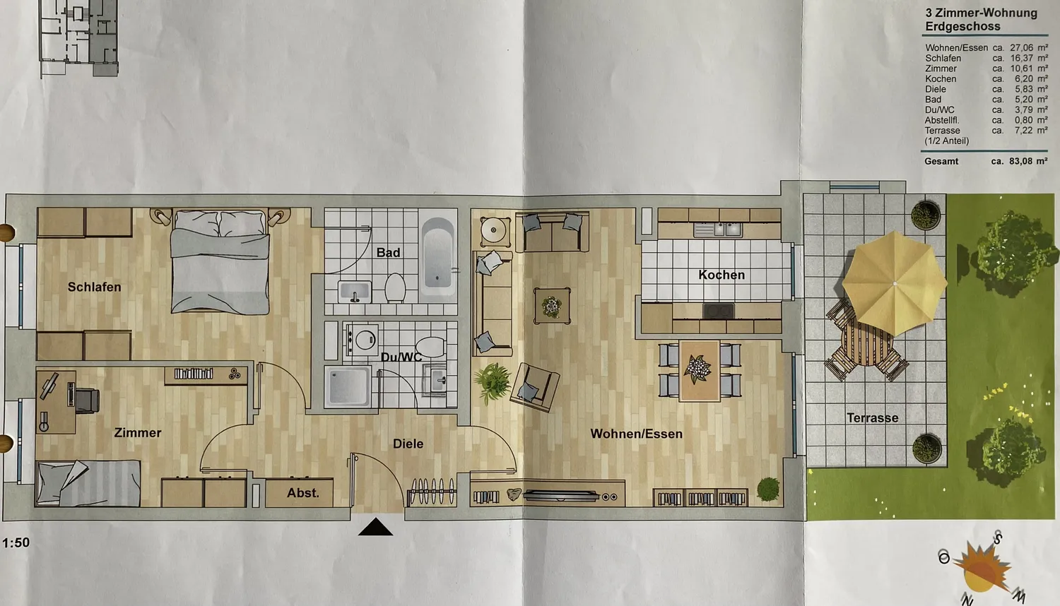 3 room apartment with 83 m² in Cologne – Photo 9