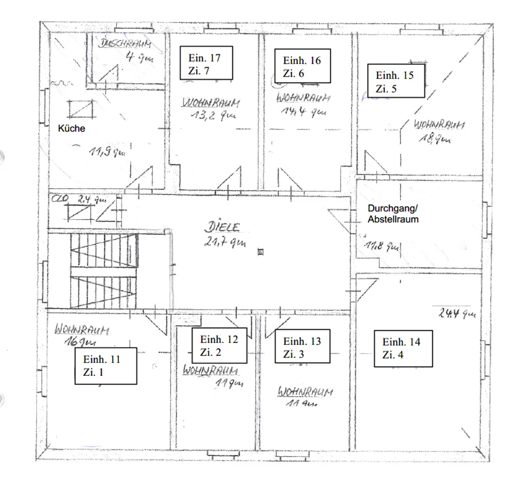 1 Zimmer Wohnung mit 11 m² in Gießen – Bild 3