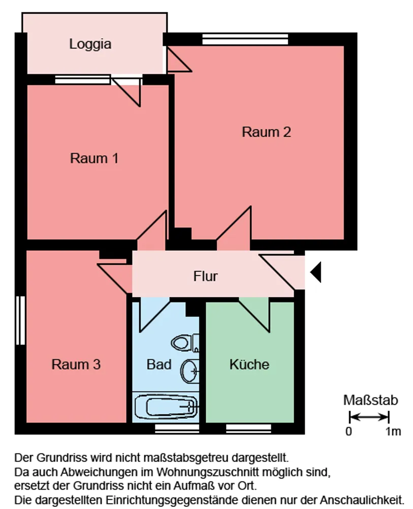 3 Zimmer Wohnung mit 65 m² in Menden (Sauerland) – Bild 7