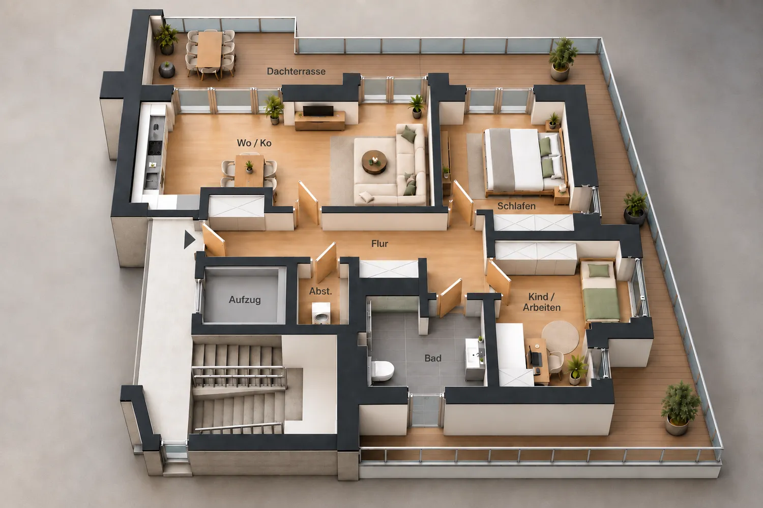 3 Zimmer Wohnung mit 76 m² in Buxtehude – Bild 3