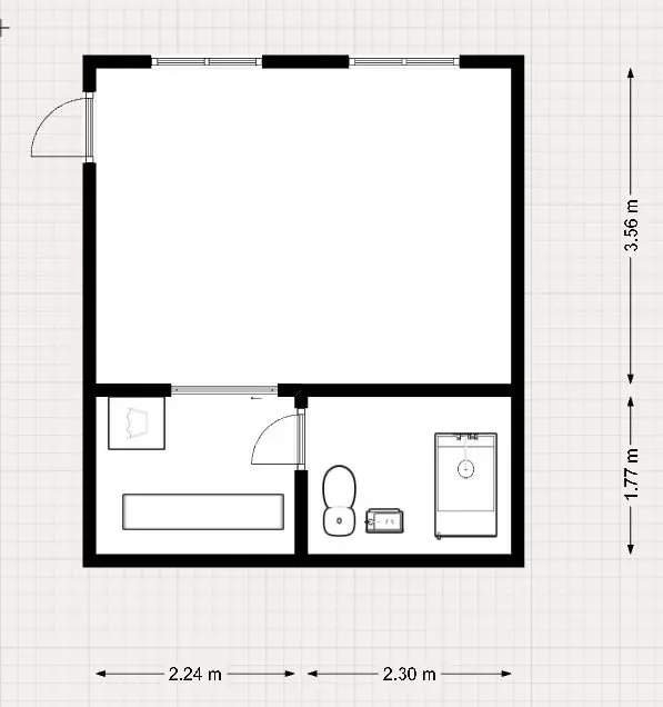Studio mit 18 m² in Luckenwalde – Bild 10