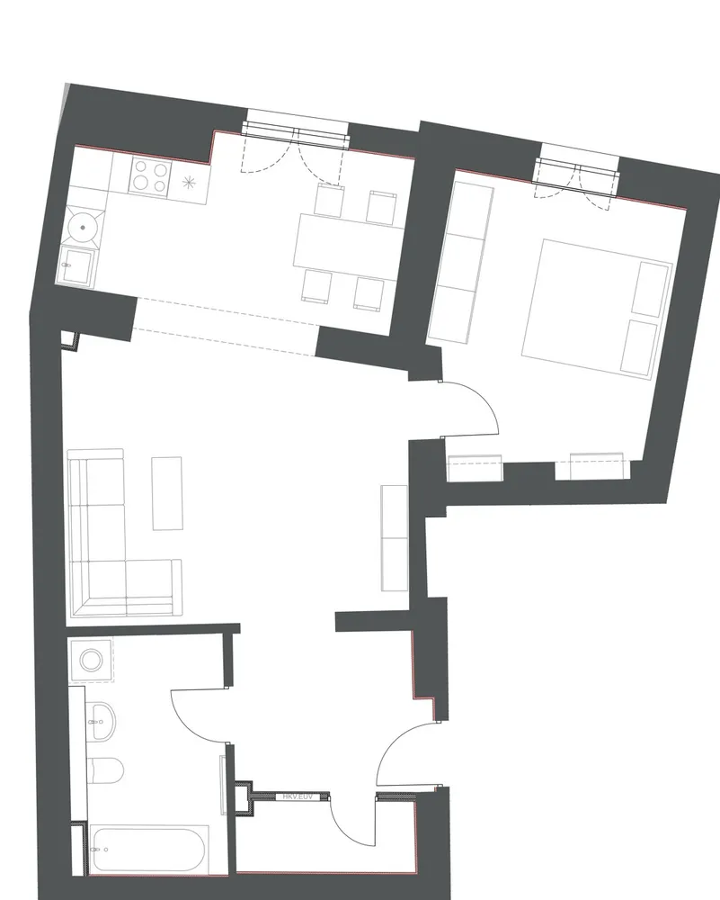 2 Zimmer Wohnung mit 69 m² in Halle (Saale) – Bild 9