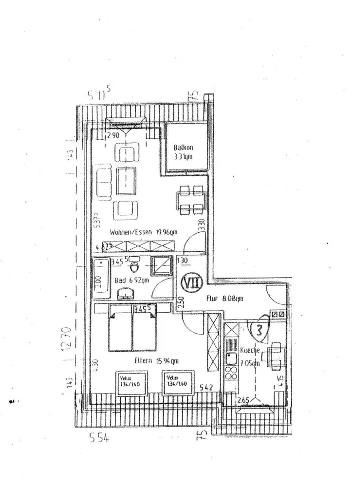 2 Zimmer Wohnung mit 60 m² in Erfurt – Bild 1
