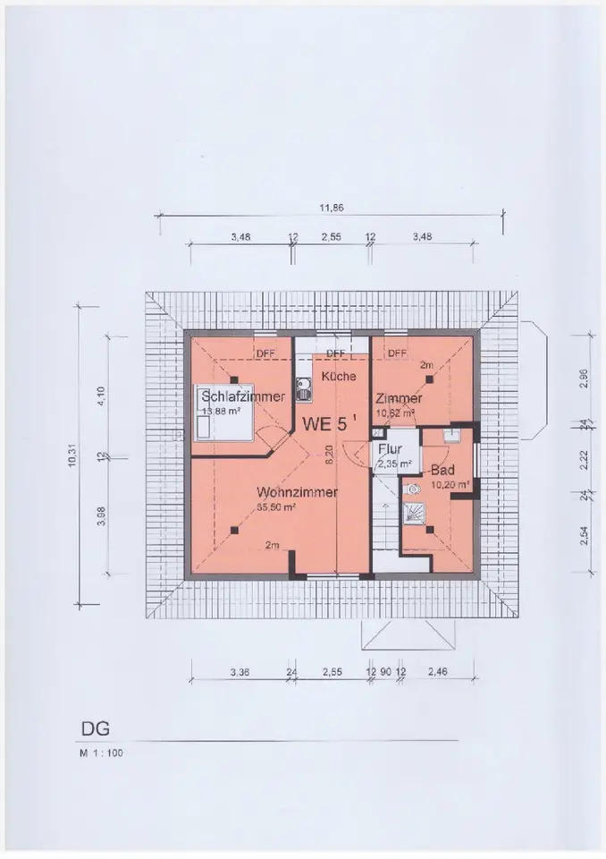 2 Zimmer Wohnung mit 46 m² in Minden – Bild 8