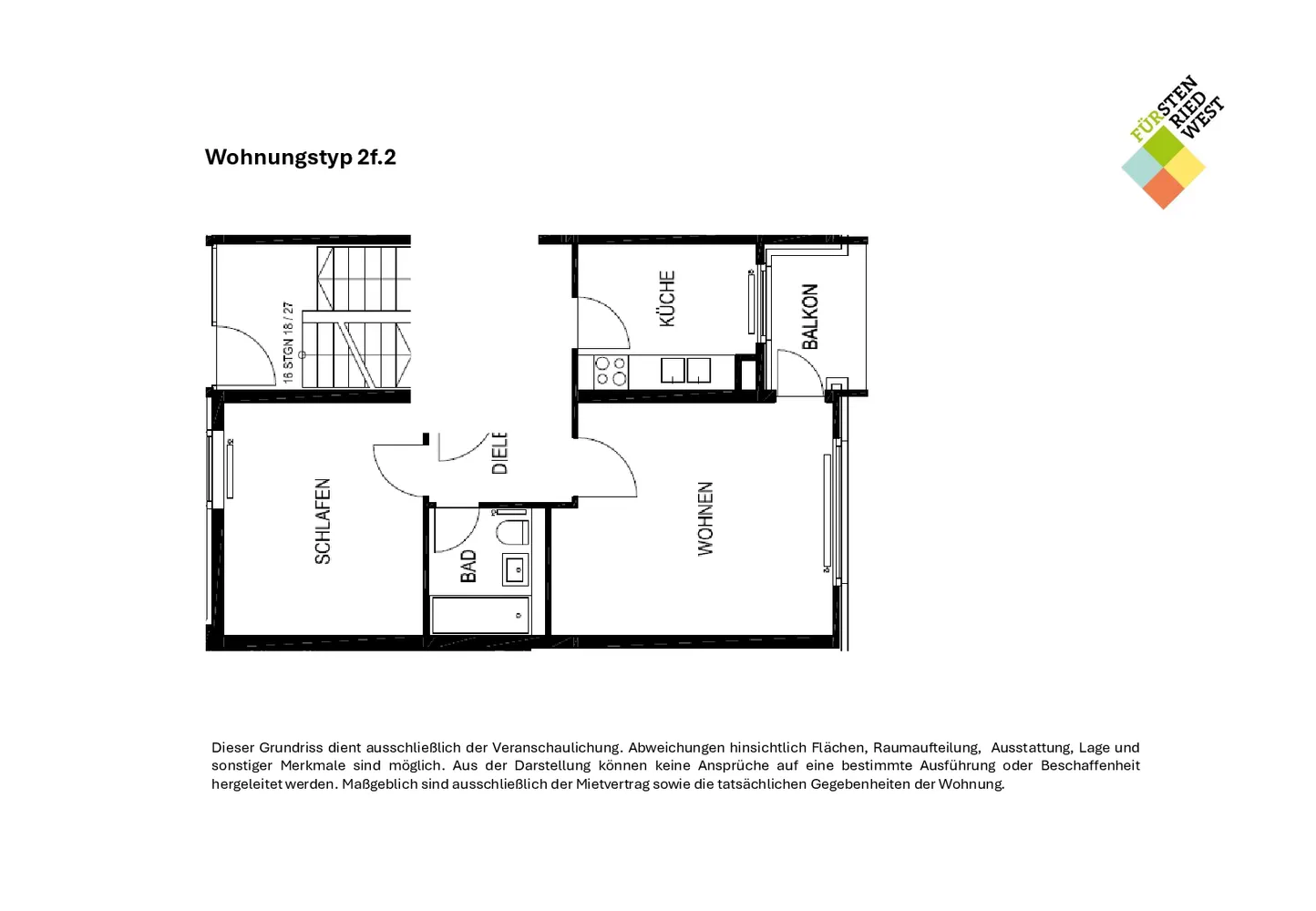 2 room apartment with 53 m² in Munich – Photo 8