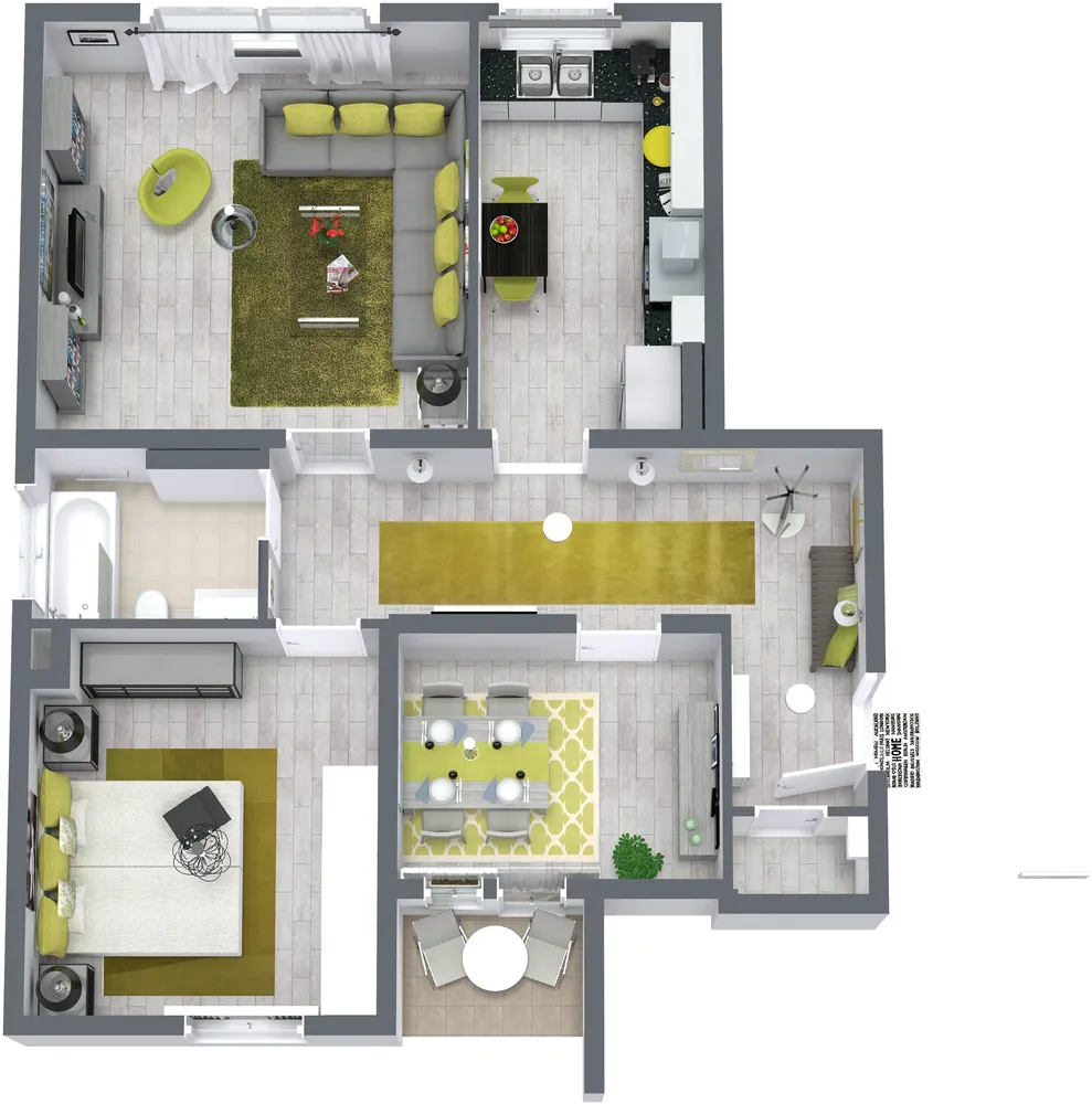 4 room apartment with 69 m² in Gelsenkirchen – Photo 1