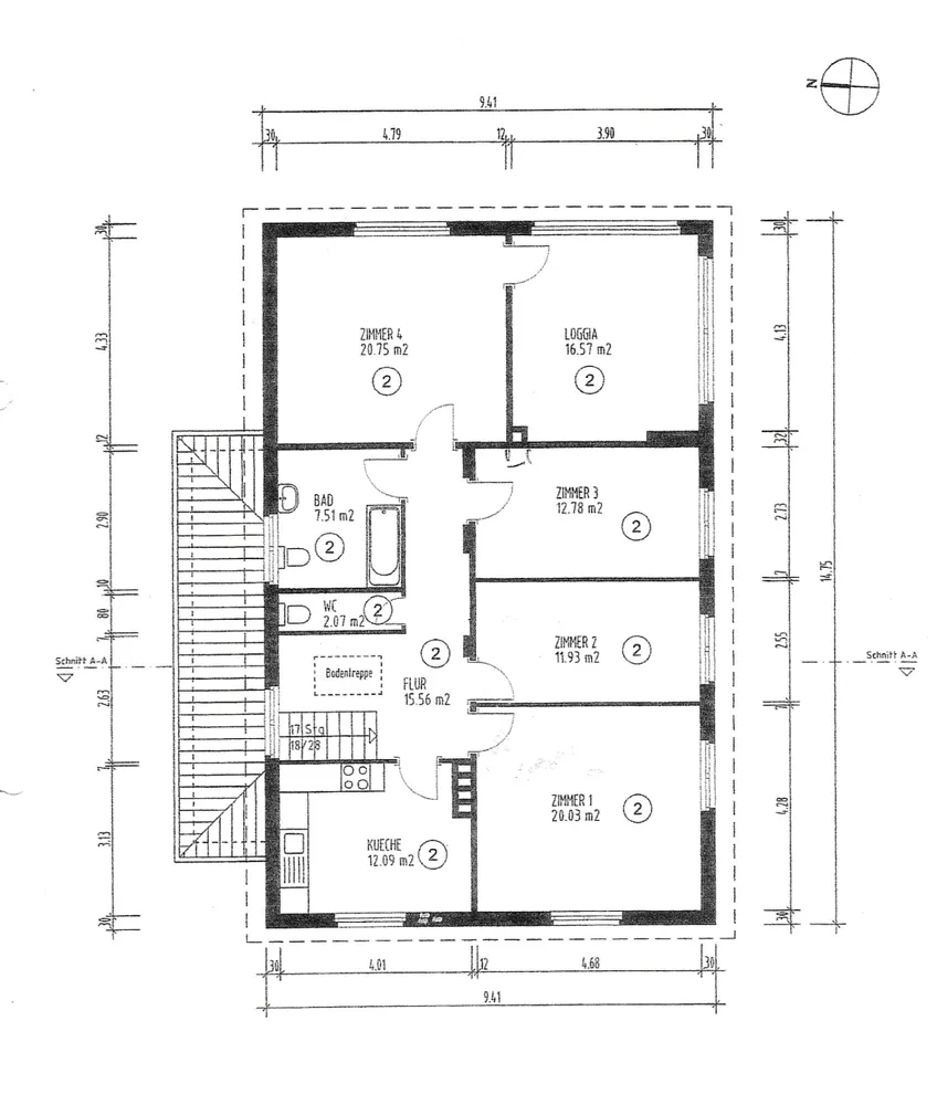 5 Zimmer Wohnung mit 123 m² in Berlin – Bild 3