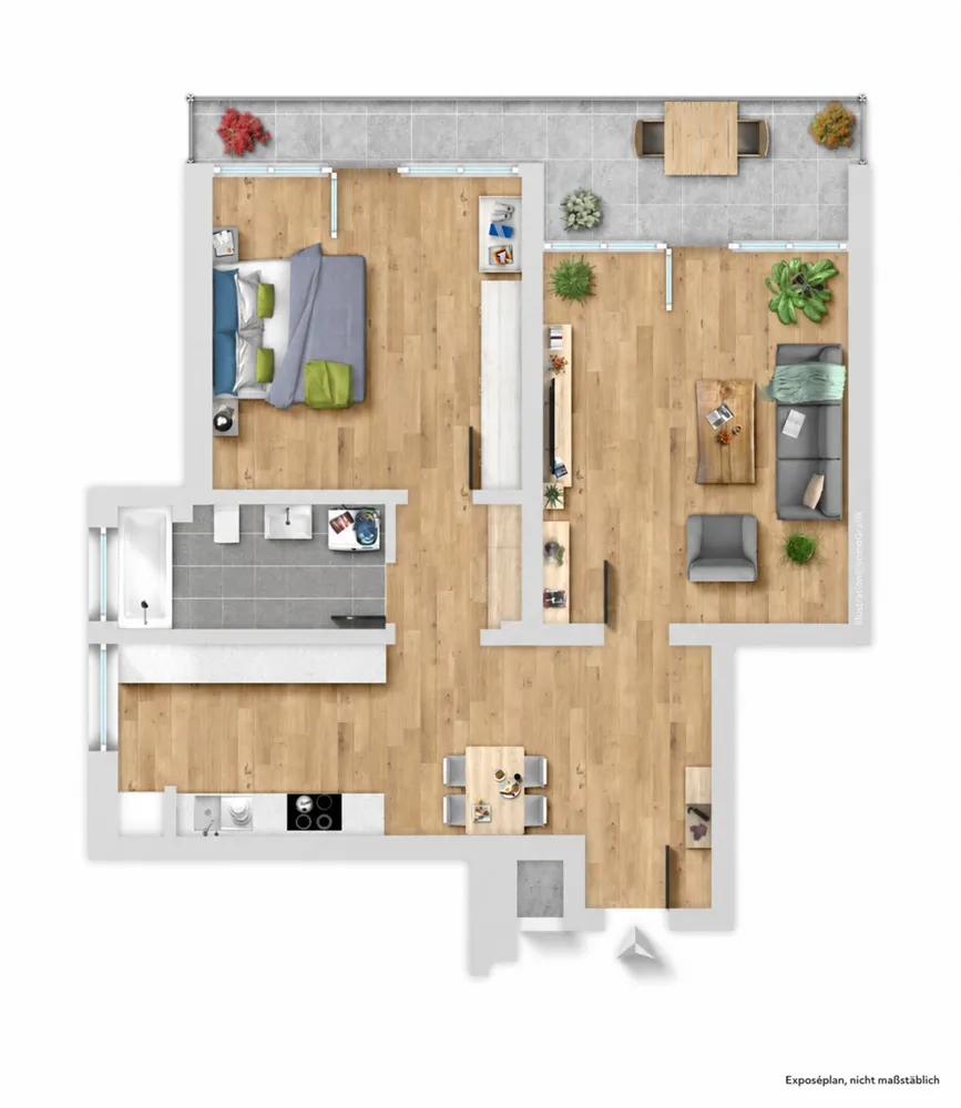 2 Zimmer Wohnung mit 68 m² in Witten – Bild 6