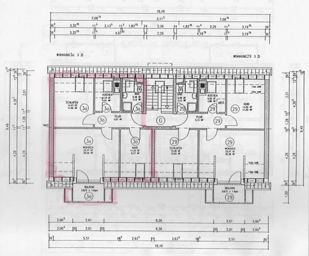 3 room apartment with 66 m² in Bernau bei Berlin – Photo 1