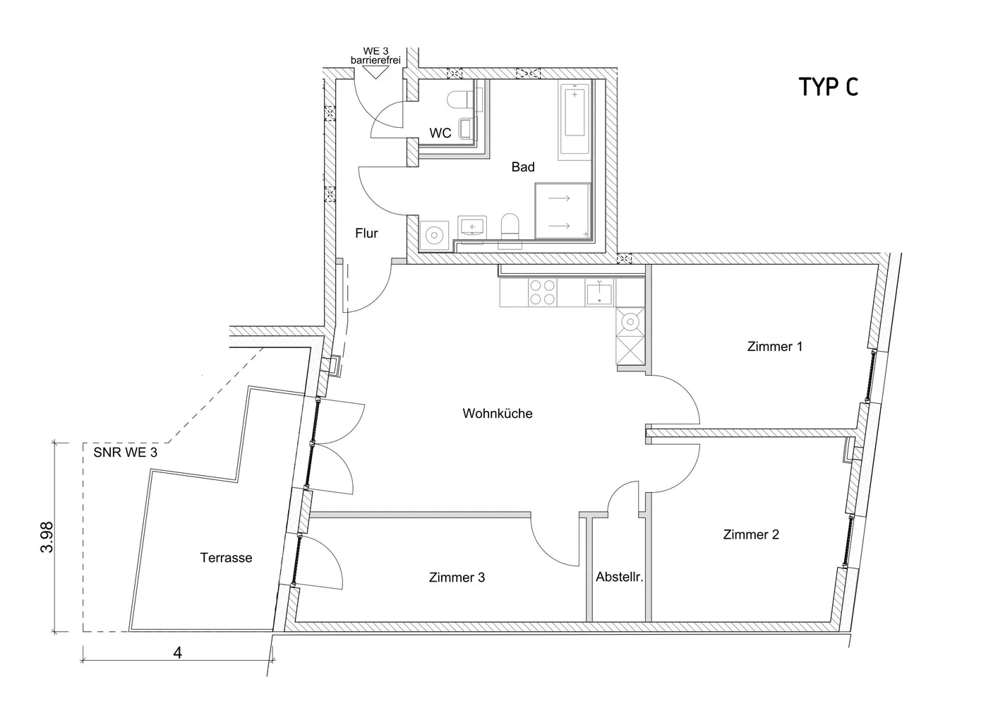 4 Zimmer Wohnung mit 105 m² in Berlin – Bild 8
