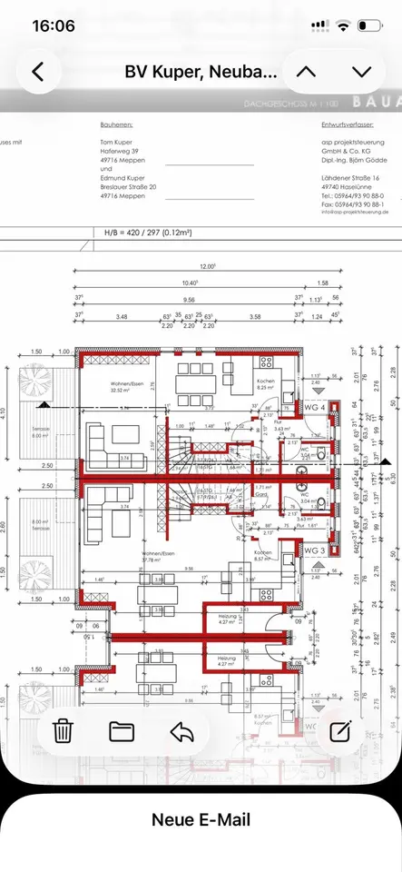 3 Zimmer Wohnung mit 100 m² in Meppen – Bild 7