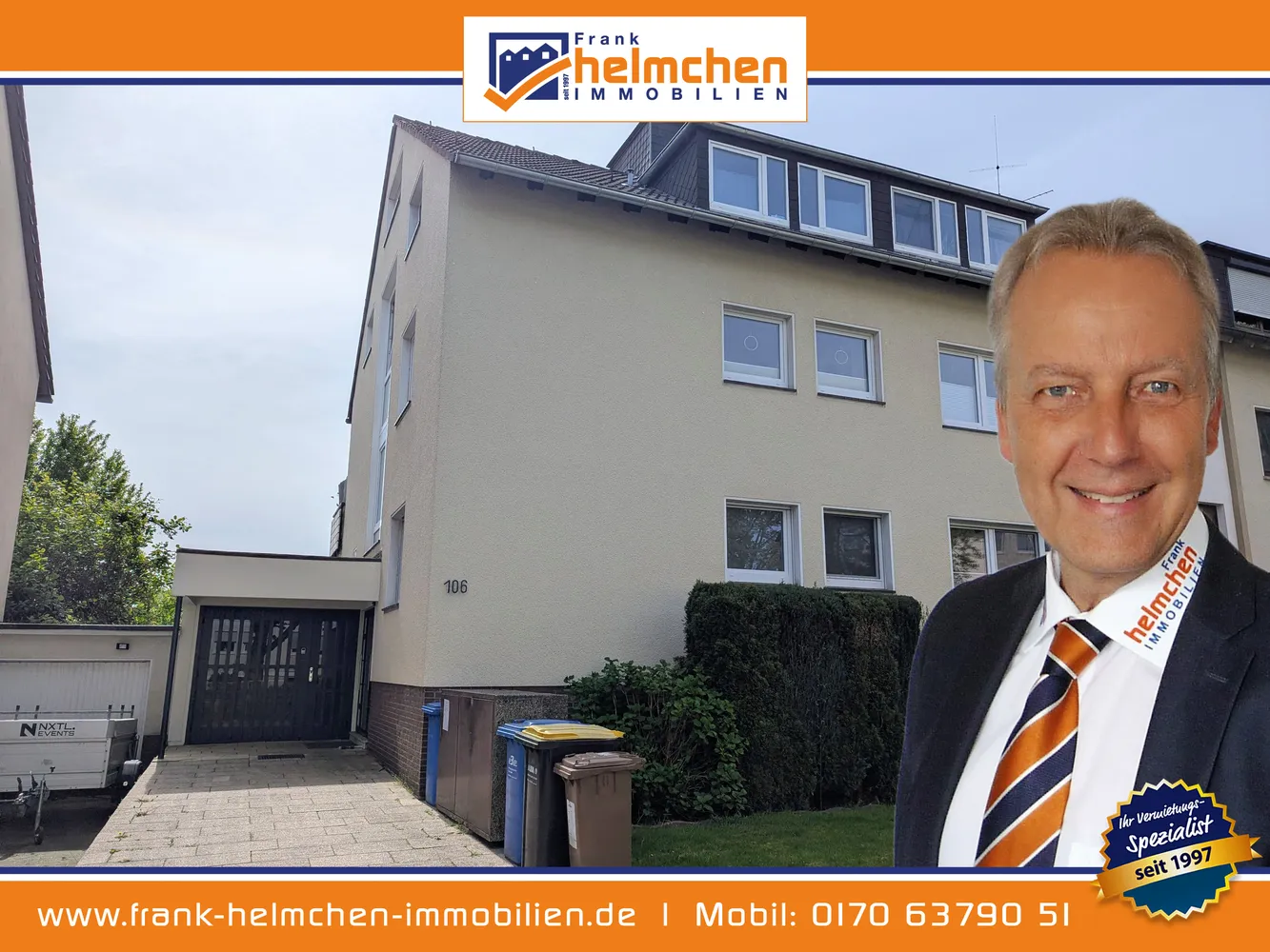 2 Zimmer Wohnung mit 50 m² in Essen – Bild 1