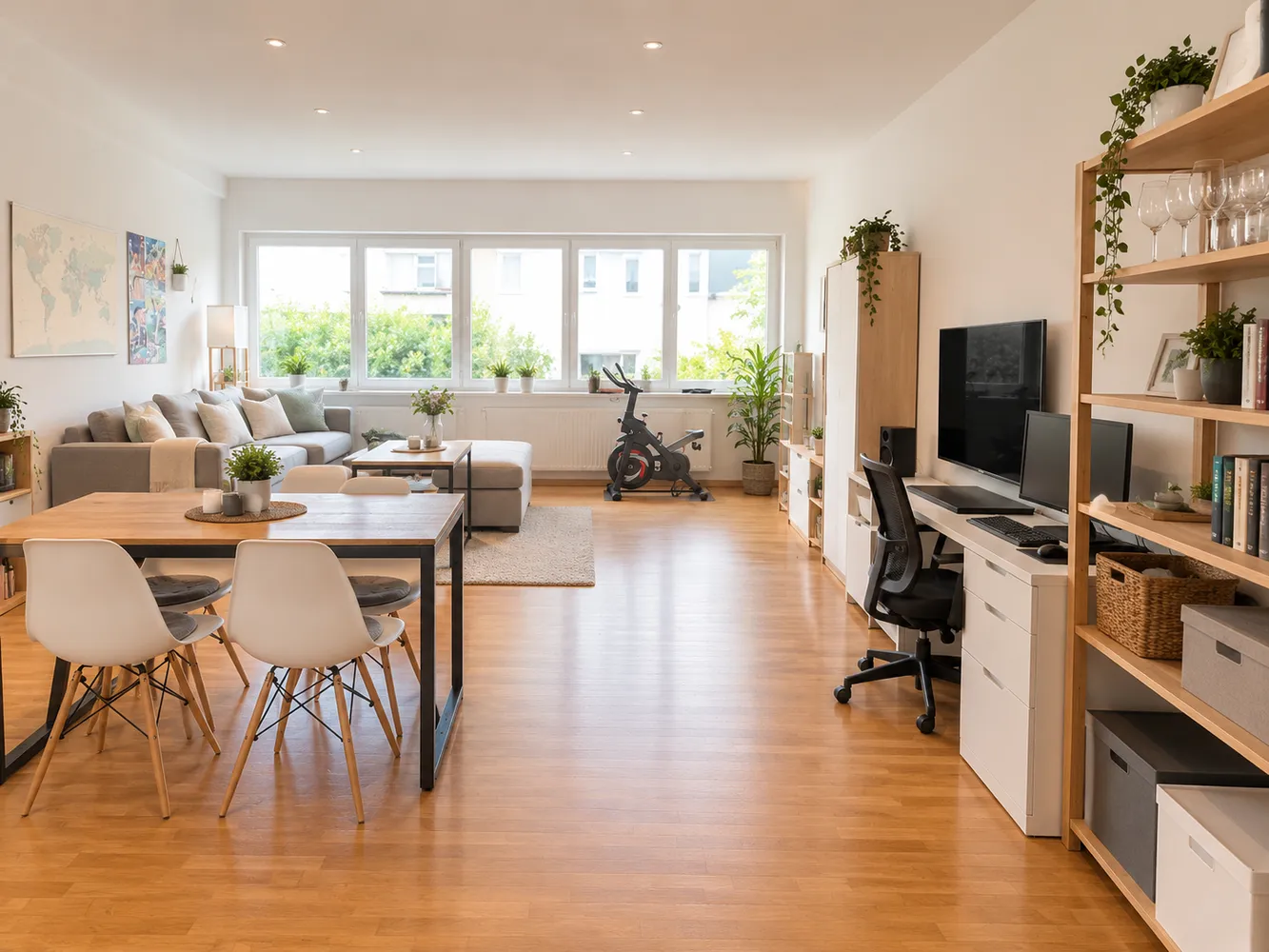2 room apartment with 76 m² in Frankfurt am Main – Photo 2