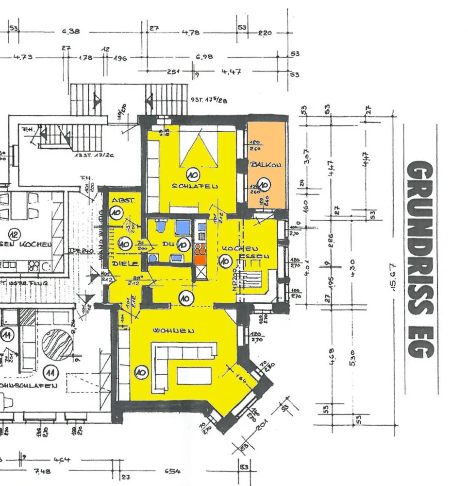 3 Zimmer Wohnung mit 105 m² in Celle – Bild 3