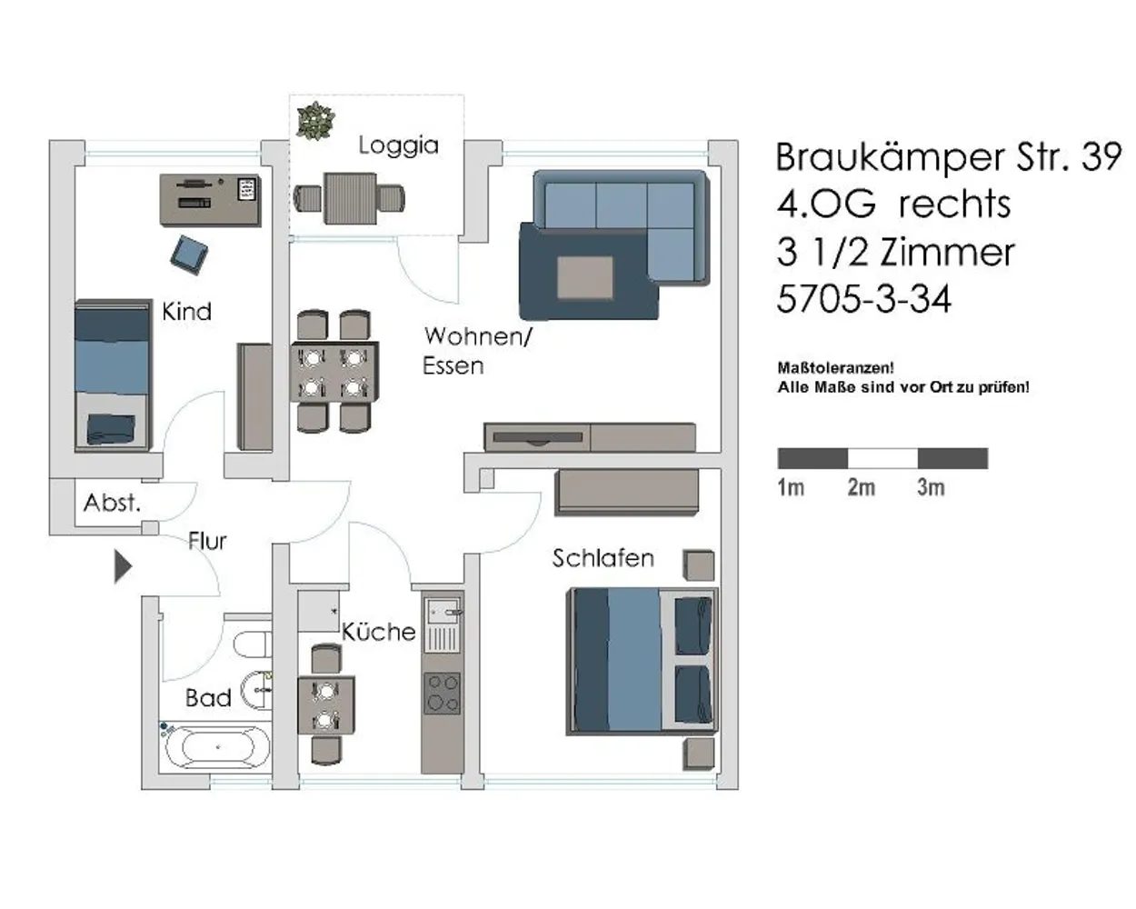 4 room apartment with 68 m² in Gelsenkirchen – Photo 10