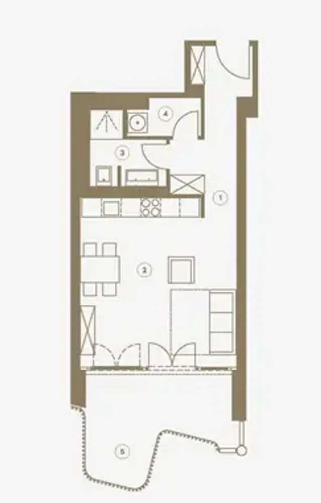 1 Zimmer Wohnung mit 46 m² in München – Bild 11