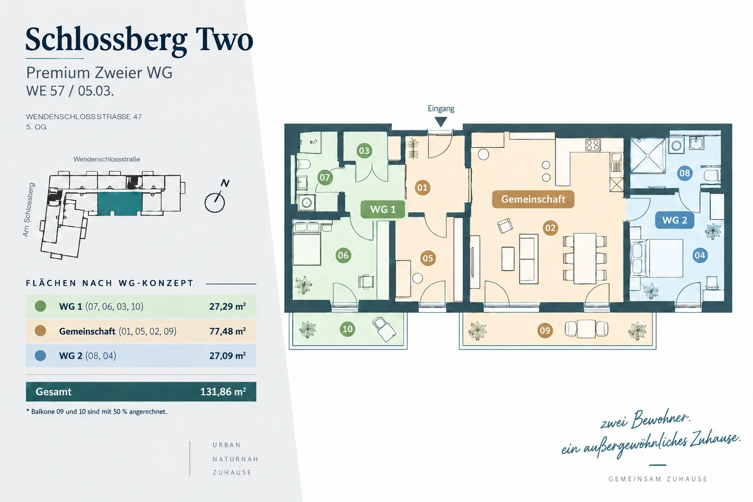 1 room apartment with 66 m² in Berlin – Photo 4