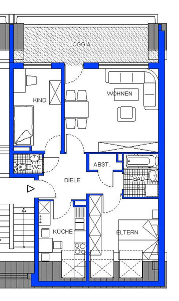 3 Zimmer Wohnung mit 65 m² in Essen – Bild 9