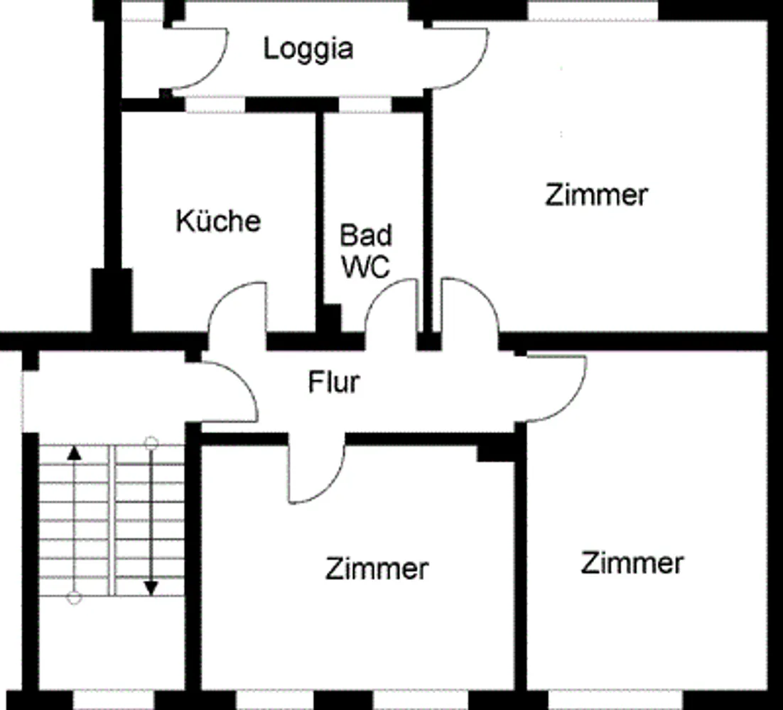 3 Zimmer Wohnung mit 77 m² in Wuppertal – Bild 2