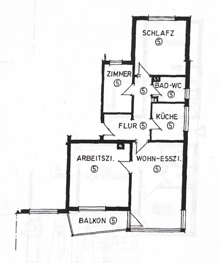 3 Zimmer Wohnung mit 84 m² in Stuttgart – Bild 7