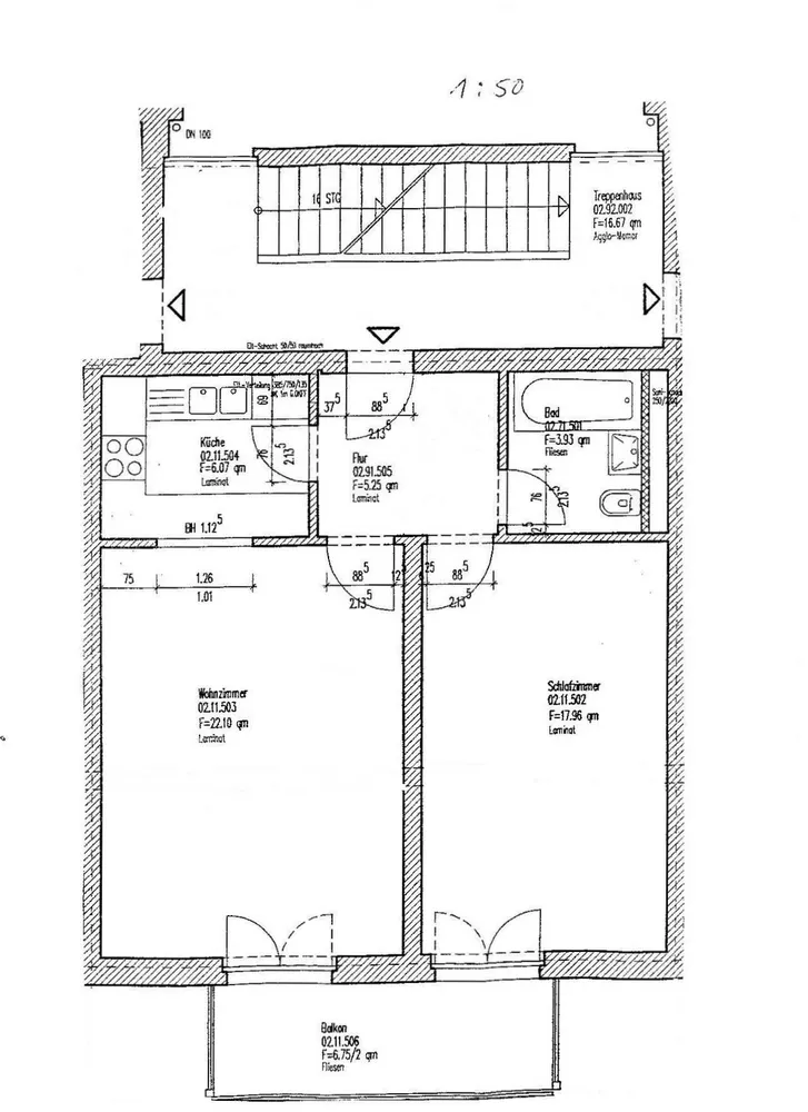 2 room apartment with 58 m² in Magdeburg – Photo 4