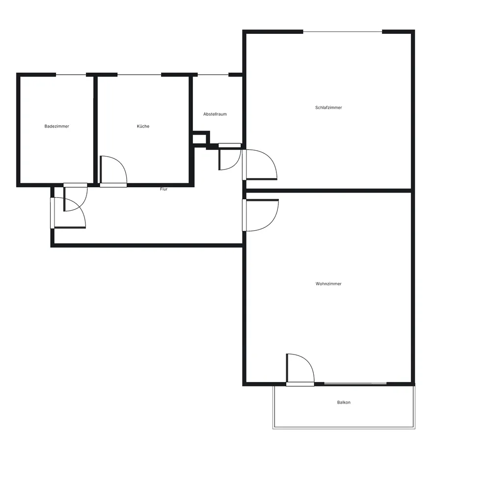 2 Zimmer Wohnung mit 51 m² in Bochum – Bild 2