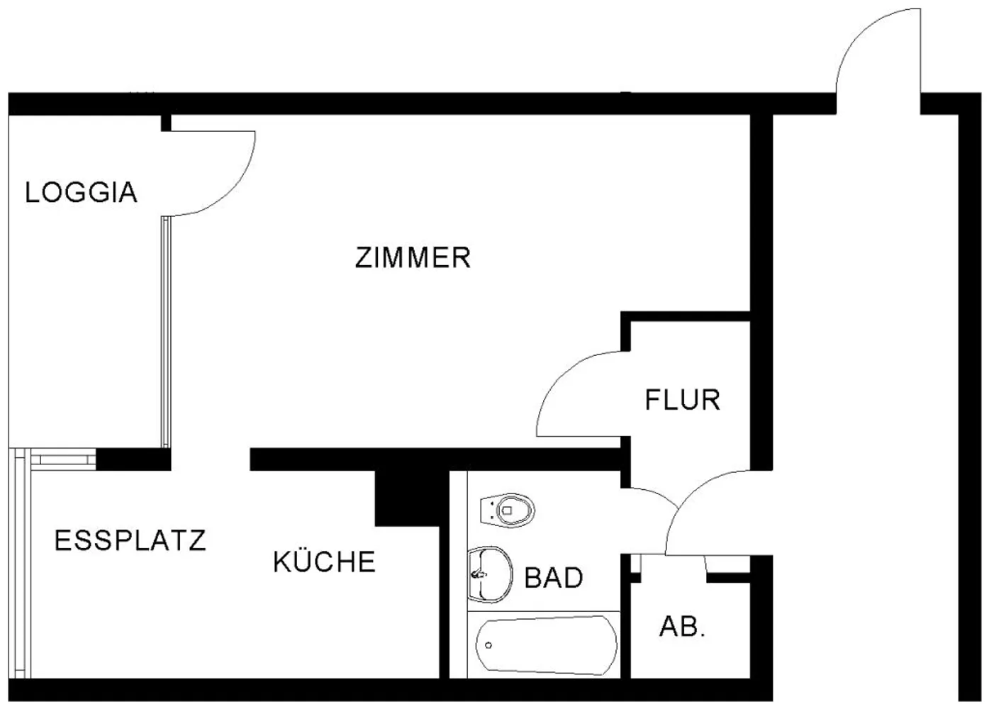 1 Zimmer Wohnung mit 38 m² in Bochum – Bild 4