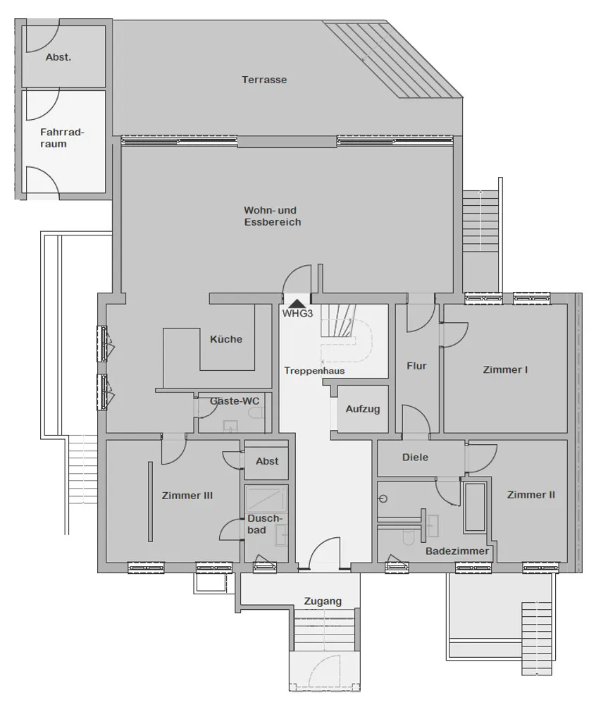 4 Zimmer Wohnung mit 158 m² in Frankfurt am Main – Bild 12