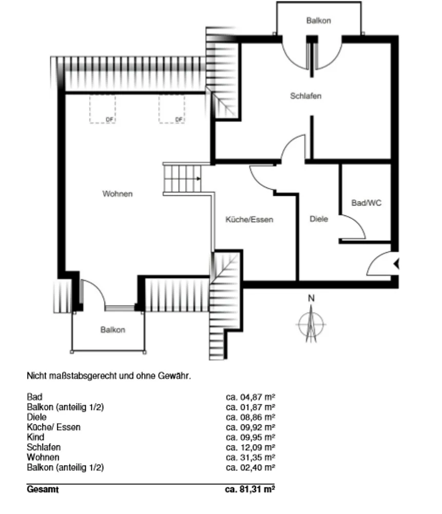 3 Zimmer Wohnung mit 81 m² in Nürnberg – Bild 11